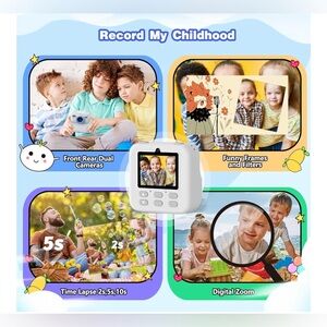 Instant Print Camera Kit